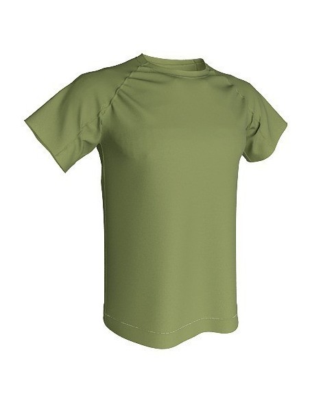 Camiseta Técnica de Deporte Verde caqui 
