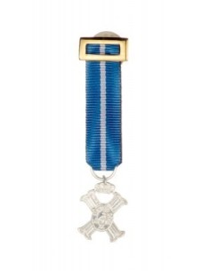 Medalla Miniatura Merito Civil Plata