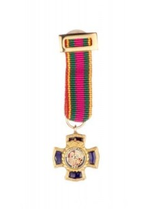 Medalla Miniatura Merito Policial 30 años 