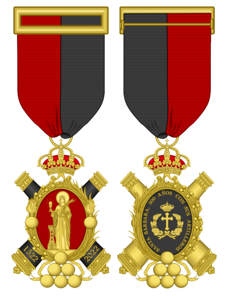 Medalla Conmemorativa del Quinto Centenario de Santa Bárbara 