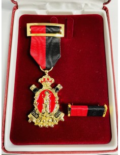 Conjunto Medalla Conmemorativa del Quinto Centenario de Santa Bárbara 