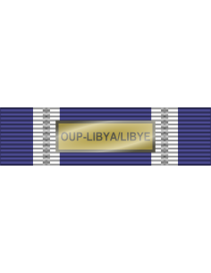 Pasador de Condecoración Medalla de la Otan (OUP-LIBYA/LBYE)