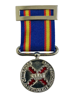 Medalla de la Campaña Militar 2018 (Esmaltada)