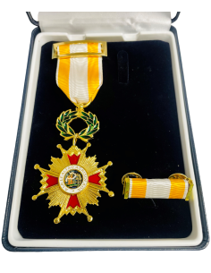 Conjunto Medalla Isabel la Católica Cruz Caballero/dama + Pasador de diario
