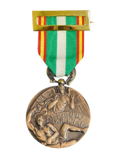 Medalla Orden del Mérito Policial Bronce Pensionada